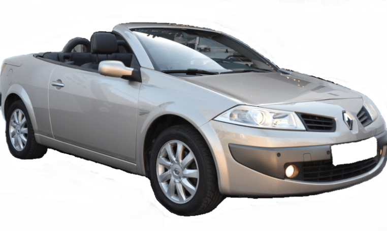 2006 Renault Megane 1.6 Cabrio convertible automatic car for sale in Spain