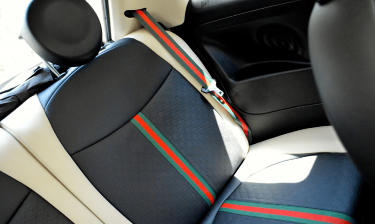 fiat 500 gucci seat belts for sale