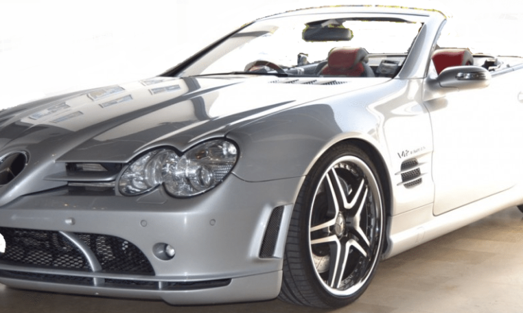 2004 Mercedes SL63 AMG Mclaren automatic convertible uk reg right hand drive sports car for sale in Spain Costa del Sol