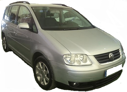 2005 Volkswagen Touran 2.0 TDi Advance 7 seater MPV for sale in Spain Costa del Sol Marbella Malaga