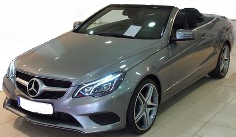 2014 Mercedes Benz E220 CDi diesel cabrio luxury automatic convertible sports car for sale in Spain Costa del Sol Marbella Malaga