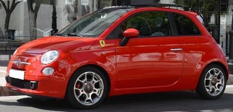 2008 Fiat 500 Ferrari for dealers limited edition coupe for sale in Spain Costa del Sol Marbella Malaga