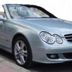 2007 Mercedes Benz CLK350 cabrio luxury automatic convertible car for sale in Spain Costa del Sol Marbella Malaga