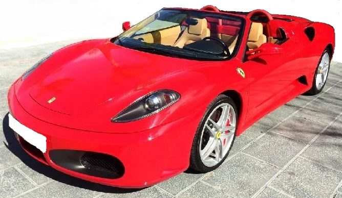 2009 Ferrari F430 Spider F1 convertible sports car for sale in Spain Costa del Sol Marbella Malaga