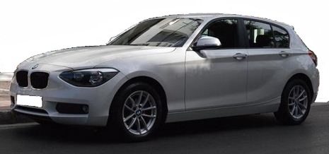 2013 BMW 116d diesel automatic 5 door hatchback car for sale in Spain Costa del Sol Marbella Malaga