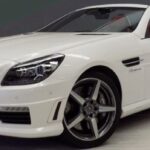 2014 Mercedes Benz SLK55 AMG cabriolet 2 seater automatic convertible sports car for sale in Spain Tenerife