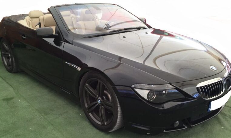 2004 BMW 645 Ci smg automatic convertible car for sale in Spain Costa del Sol Marbella Mijas Malaga