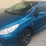 2006 Peugeot 307 CC 1.6 cabriolet 4 seater convertible car for sale in Spain Costa Blanca Alicante