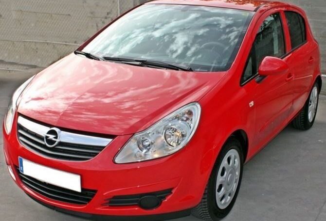 2007 Opel Corsa 1.2 Enjoy automatic 5 door hatchback car for sale in Spain Costa del Sol Marbella Mijas Costa Malaga