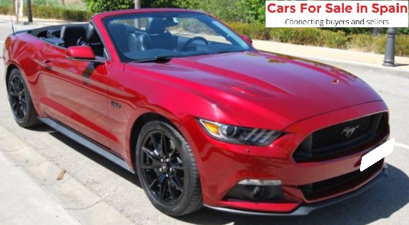 2017 Ford Mustang Cabriolet GT 5.0 Ti-vct-V8 Automatic Convertible ...