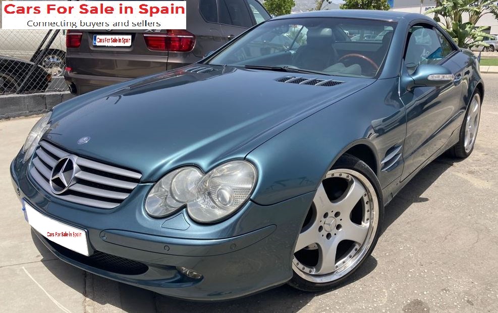 2002 MercedesBenz SL500 Convertible Sports Cars for sale in Spain